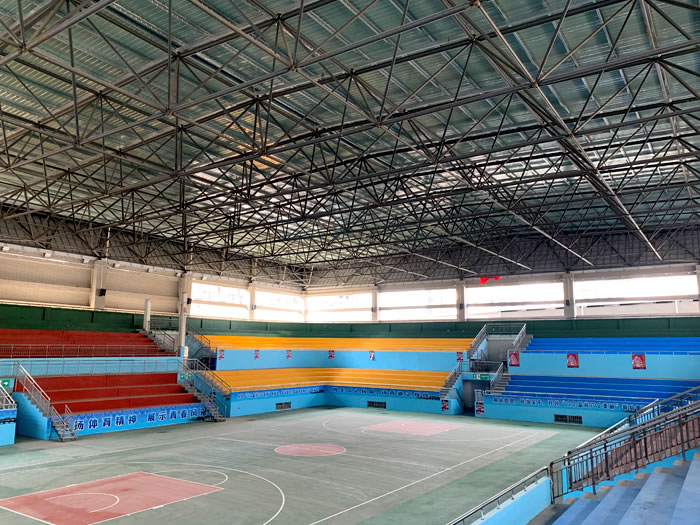 鄂尔多斯体育馆网架